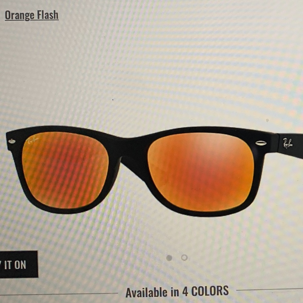 Ray Ban New Wayfarer Orange Flash